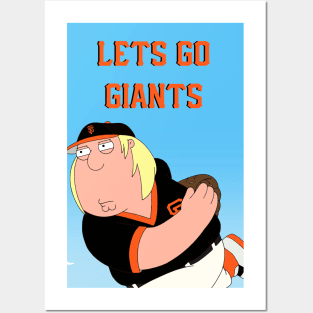 Lets Go Giants Posters and Art